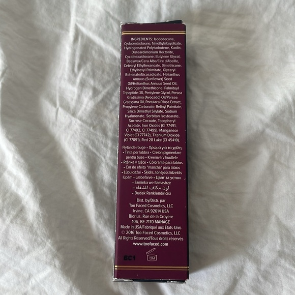 Too Faced Melted Matte Lipstick in “On Point” - Picture 2 of 3